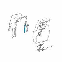 OEM Toyota Tacoma Run Channel Diagram - 68145-04010