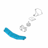 OEM 2006 Pontiac GTO Support-Trans Diagram - 92059842