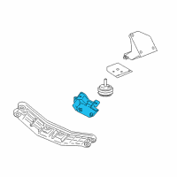 OEM Pontiac GTO Mount Asm-Trans Diagram - 92201410