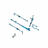 OEM Nissan Gear & Linkage Diagram - 49001-ZK40A