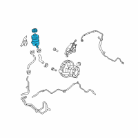 OEM 2009 Kia Optima Reservoir Assembly-Power Diagram - 571502G000