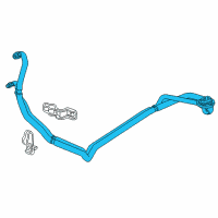 OEM 2012 Honda Pilot Pipe, RR. Suction & Receiver Diagram - 80329-SZA-A01