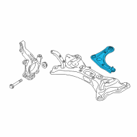 OEM 2018 Nissan Versa Note Link COMPL-Transverse, RH Diagram - 54500-9KS1D