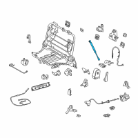 OEM Toyota Land Cruiser Stay Diagram - 79089-60020