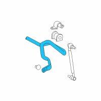 OEM Scion Stabilizer Bar Diagram - 48811-21050