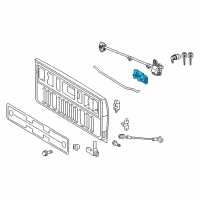 OEM 2010 Toyota Tundra Handle Diagram - 69090-0C040