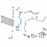 OEM Honda Civic Pipe, Receiver Diagram - 80341-TR7-A02