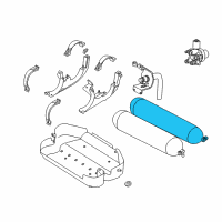 OEM 2002 Dodge Ram 1500 Van Cylinder-Compressed Natural Gas Diagram - 53015146AB