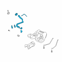 OEM Pontiac Filler Pipe Diagram - 92232570