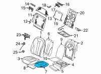 OEM 2020 BMW X6 HEATER ELEMENT FOR COMFORT S Diagram - 52-10-7-463-534