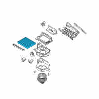 OEM 2020 Hyundai Elantra Filter-Air Diagram - F2H79-AK000