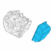 OEM Saturn Vue Cover, Control Valve Body Diagram - 24220586