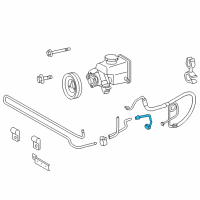 OEM Dodge Sprinter 2500 Line-Power Steering Return Diagram - 5104093AA