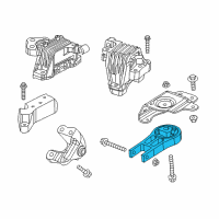 OEM 2016 Jeep Cherokee Insulator Diagram - 68172349AC