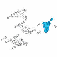 OEM Infiniti QX80 Housing Rear Axle RH Diagram - 43018-1LA0A