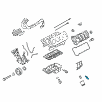 OEM Ford Oil Pressure Sending Unit Diagram - CR3Z-9D290-A