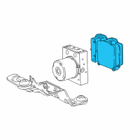 OEM 2017 Chrysler Pacifica Module-Anti-Lock Brake System Diagram - 68283573AD