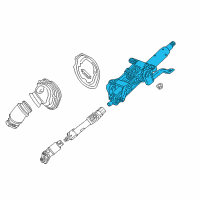 OEM 2019 GMC Acadia Column Assembly Diagram - 84192523