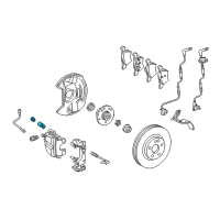 OEM 2004 Chrysler Crossfire Seal-CALIPER Piston Diagram - 5114556AA