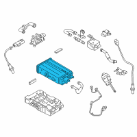 OEM 2019 Kia Sedona Canister Assembly Diagram - 31410A9500