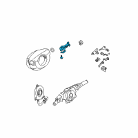 OEM 2009 Nissan Armada Lock Set-Steering Diagram - 48700-ZQ10A