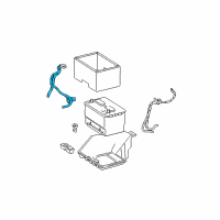 OEM Dodge Ram 1500 Battery Positive Cable Diagram - 56051877AE