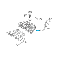 OEM 2020 Ford SSV Plug-In Hybrid Filler Hose Diagram - DG9Z-9047-C