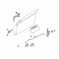 OEM 2003 Dodge Stratus Switch-Door Lock Diagram - MR462323