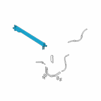 OEM 2008 Hyundai Entourage Cooler Assembly-Oil Diagram - 25460-4D900