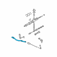 OEM 2004 Chevrolet Express 1500 Drag Link Diagram - 12479169