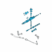 OEM 2013 Chevrolet Express 2500 Gear Assembly Diagram - 19330625