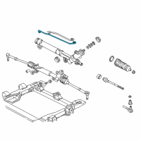 OEM 2011 Chevrolet Impala Pipe Kit, Steering Gear(Long) Diagram - 26055484