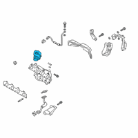 OEM 2020 Kia Forte Solenoid Waste Gate Control Valve Diagram - 394002B400