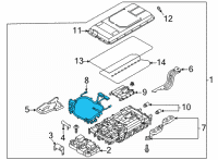 OEM 2020 Ford Police Interceptor Utility Cable Diagram - L1MZ-14D641-A