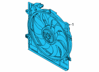 OEM Kia Blower Assembly Diagram - 25380P4000