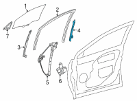 OEM Lexus NX350h FRAME SUB-ASSY, FR D Diagram - 67404-78020