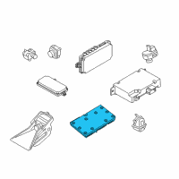 OEM 2017 BMW X6 Body Control Module Diagram - 66546820694