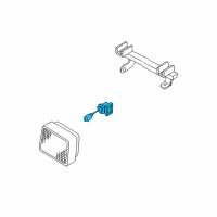 OEM Nissan Bulb Diagram - 26296-9B94D