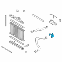 OEM 2012 Toyota Camry Thermostat Unit Diagram - 16031-36010