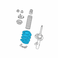 OEM Ford Transit-150 Coil Spring Diagram - CK4Z-5310-M