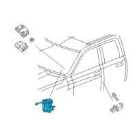 OEM Dodge Viper CLOCKSPRI-Steering Column Control Mod Diagram - 68528300AA