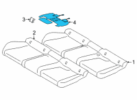 OEM 2020 BMW X6 HEATER ELEMENT SEAT, LEFT Diagram - 52-20-7-443-495