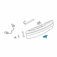 OEM 2022 BMW X5 Hinge, Trunk Lid, Lower Right Diagram - 41-00-7-486-552