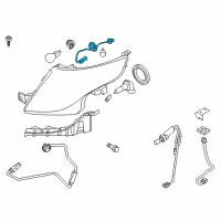 OEM 2015 Ford Police Interceptor Utility Socket & Wire Diagram - DB5Z-13A006-A