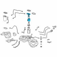 OEM 2015 Lexus GS350 Plate Sub-Assembly, Fuel Diagram - 77024-30160