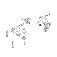 OEM 2018 Acura MDX Nut, Castle (14MM) Diagram - 90365-STX-A00