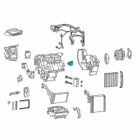 OEM 2022 Jeep Wagoneer Sensor-Air Temperature Diagram - 68396055AA