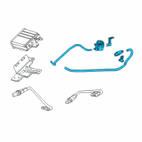 OEM 2019 Cadillac Escalade ESV Vent Assembly Diagram - 84148820