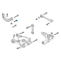 OEM 2018 Ford Mustang Upper Control Arm Mount Bolt Diagram - -W718493-S439