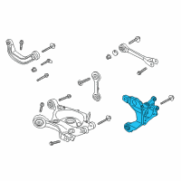 OEM 2017 Ford Mustang Knuckle Diagram - FR3Z-5B759-G